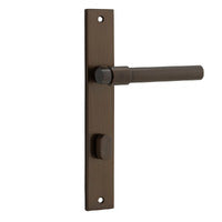 IVER HELSINKI DOOR LEVER HANDLE ON RECTANGULAR BACKPLATE - CUSTOMISE TO YOUR NEEDS