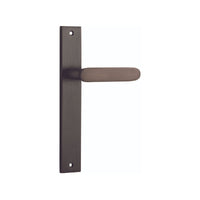 IVER BRONTE DOOR LEVER HANDLE ON RECTANGULAR BACKPLATE - CUSTOMISE TO YOUR NEEDS