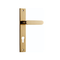 IVER BRONTE DOOR LEVER HANDLE ON RECTANGULAR BACKPLATE - CUSTOMISE TO YOUR NEEDS