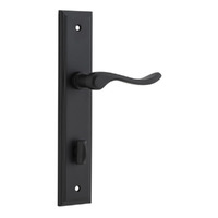 IVER STIRLING DOOR LEVER HANDLE ON STEPPED BACKPLATE - CUSTOMISE TO YOUR NEEDS