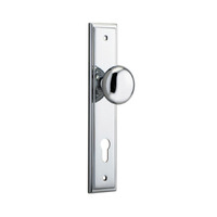 IVER CAMBRIDGE DOOR KNOB ON STEPPED BACKPLATE - CUSTOMISE TO YOUR NEEDS