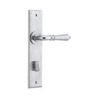 IVER SARLAT DOOR LEVER HANDLE ON CHAMFERED BACKPLATE - CUSTOMISE TO YOUR NEEDS