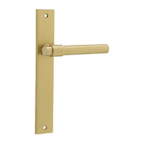 IVER HELSINKI DOOR LEVER HANDLE ON RECTANGULAR BACKPLATE - CUSTOMISE TO YOUR NEEDS