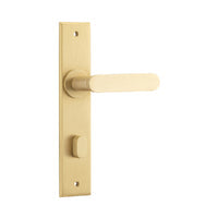 IVER BRONTE DOOR LEVER HANDLE ON CHAMFERED BACKPLATE - CUSTOMISE TO YOUR NEEDS