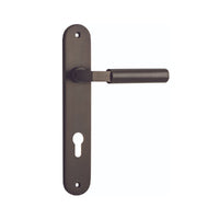 IVER BERLIN DOOR LEVER HANDLE ON OVAL BACKPLATE - CUSTOMISE TO YOUR NEEDS