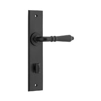 IVER SARLAT DOOR LEVER HANDLE ON CHAMFERED BACKPLATE - CUSTOMISE TO YOUR NEEDS