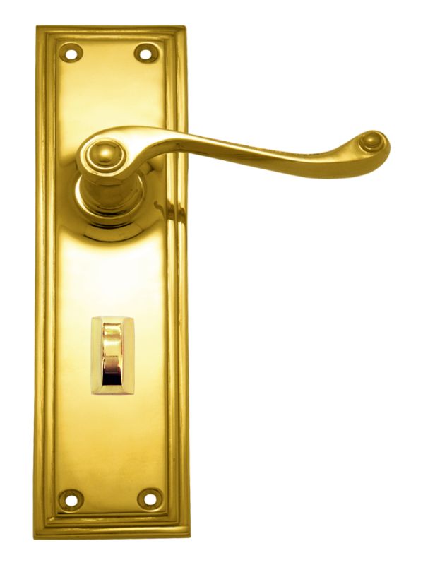 Superior Brass Lever Lock Privacy PB 150x50mm