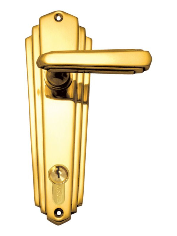 Superior Brass Lever Lock (CC 85mm) PB 203x63mm