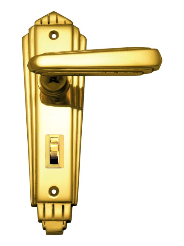 Superior Brass Lever Lock Privacy PB 184x53mm