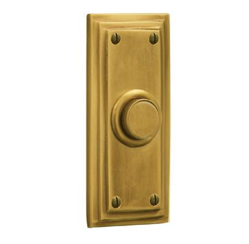 Superior Brass Bell Plate Edged PB 85x38mm