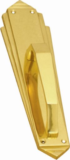 Superior Brass Art Deco Handle PB 280x67mm