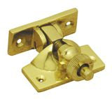 Superior Brass Sash Window Fastener Old English Style PB