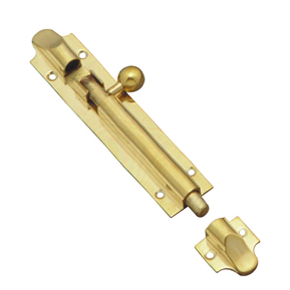 Buy Superior Brass Barrel Bolt Tapered PB 100mm Online | Prime Hardware