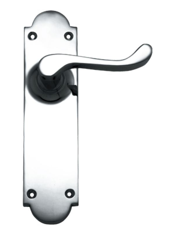 Superior Brass  Lever Latch Passage Set SC 200x50mm