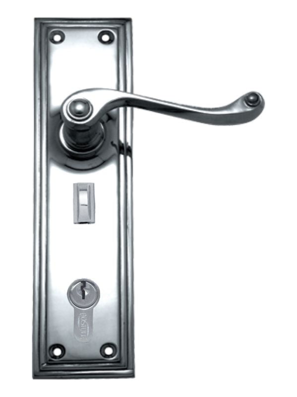 Superior Brass Lever Lock Entrance Set (myLock) SC 200x50mm