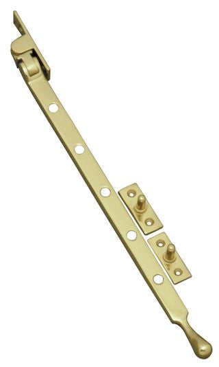 Superior Brass Casement Stay PB 30mm