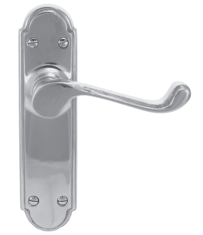 Superior Brass Lever Latch Passage Set SC 180x45mm