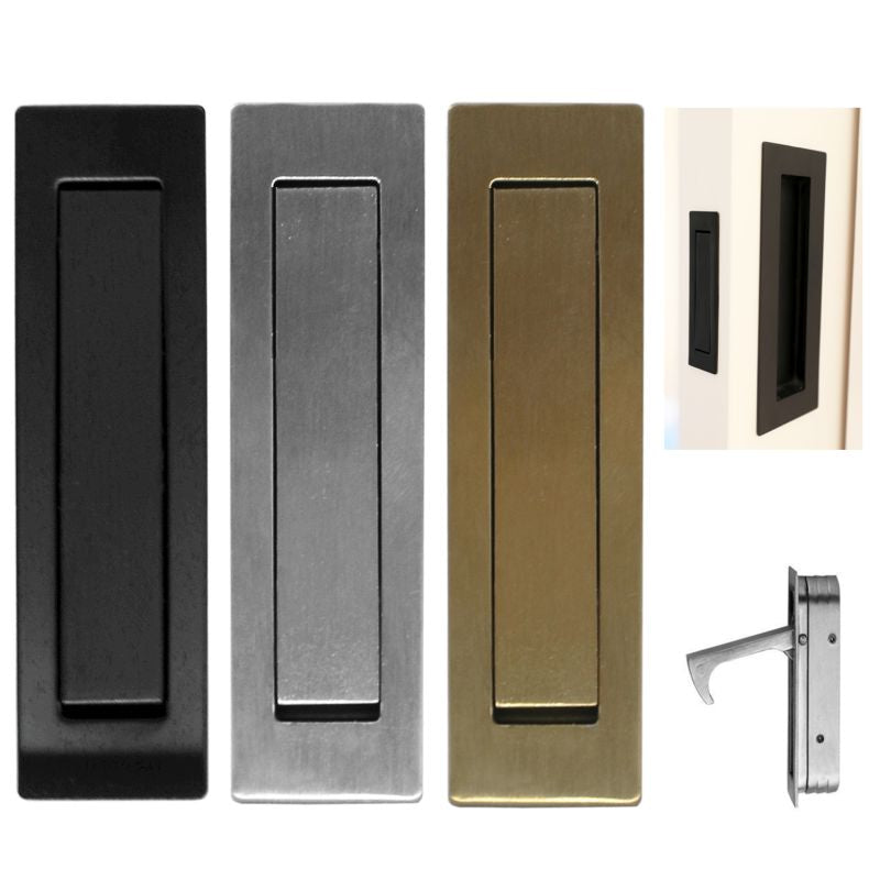 Austyle Sliding Door Edge Pull SC 80x23mm Various Finish