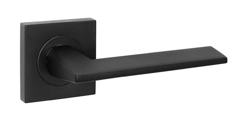 Austyle Builders Choice Lever Integrated Passage Privacy Black 52mm