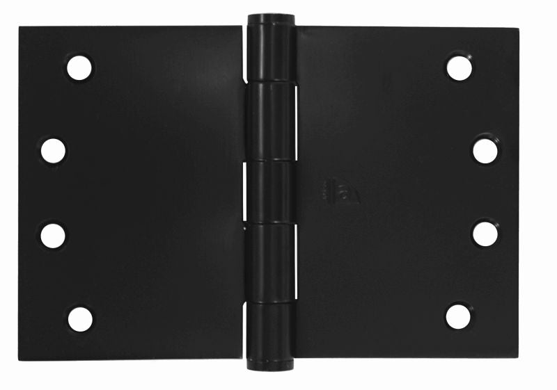 Superior Brass Broad Butt Hinge Fix Pin per 2 + screws Black 100x150x3mm