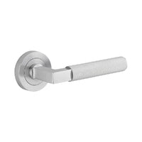 IVER BRUNSWICK DOOR LEVER HANDLE ON ROUND ROSE - CUSTOMISE TO YOUR NEEDS