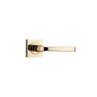 IVER ANNECY DOOR LEVER HANDLE ON SQUARE ROSE PAIR - CUSTOMISE TO YOUR NEEDS