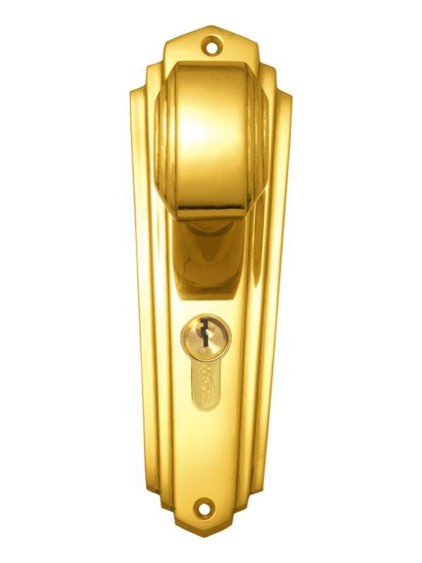 Superior Brass Knob Lock (C/C 47.6mm) PB 203x63mm