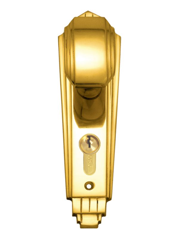 Superior Brass Knob Lock (CC 47.6mm) PB 184x53mm