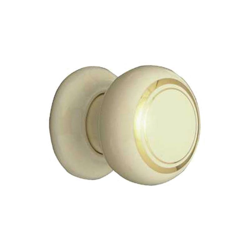 Superior Brass Porcelain Knob Iv / Gr Per 2 50mm