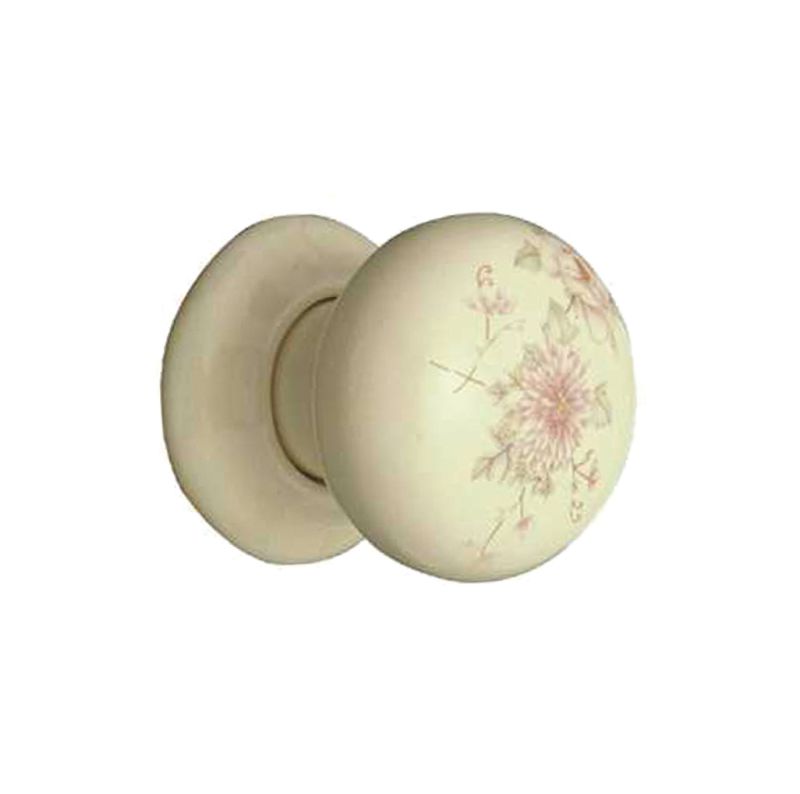 Superior Brass Porcelain Knob Iv / Fl Per 2 50mm