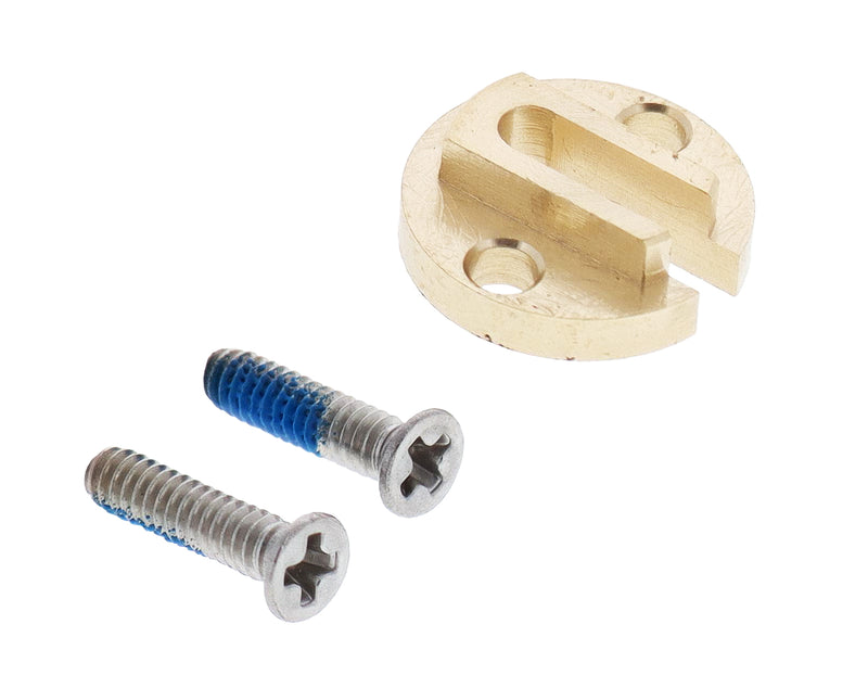 Carbine Kawneer barrel adaptor to convert CA001-INNER to 8466, brass and screws