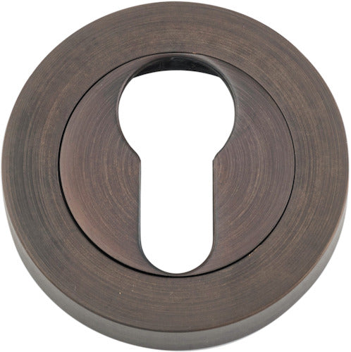 IVER FORGED ROUND EURO ESCUTCHEON 52MM - AVAILABLE IN VARIOUS FINISHES