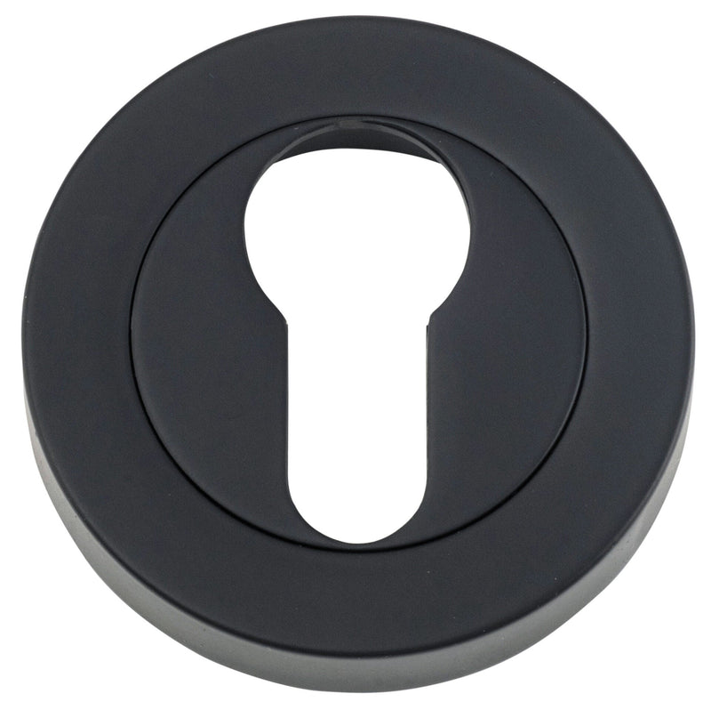 IVER FORGED ROUND EURO ESCUTCHEON 52MM - AVAILABLE IN VARIOUS FINISHES