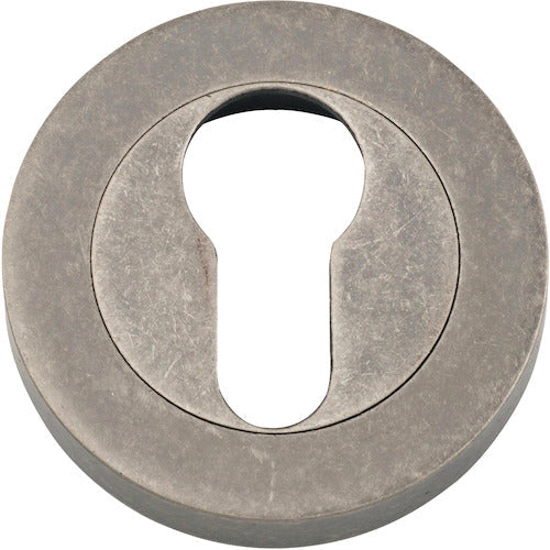 IVER FORGED ROUND EURO ESCUTCHEON 52MM - AVAILABLE IN VARIOUS FINISHES