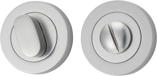 IVER OVAL PRIVACY TURN ROUND 52MM - AVAILABLE IN VARIOUS FINISHES