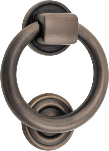 IVER RING DOOR KNOCKER REAR FIX - AVAILABLE IN VARIOUS FINISHES