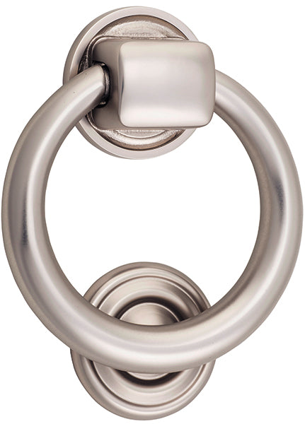 IVER RING DOOR KNOCKER REAR FIX - AVAILABLE IN VARIOUS FINISHES