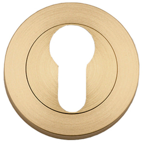 IVER FORGED ROUND EURO ESCUTCHEON 52MM - AVAILABLE IN VARIOUS FINISHES