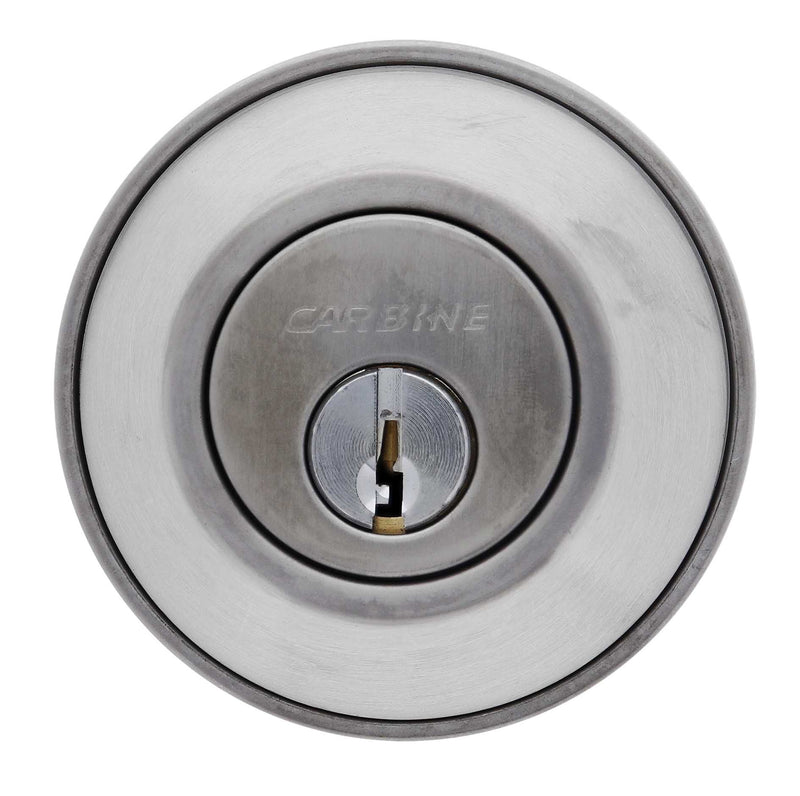 Carbine ALB series Double Cylinder Deadbolt, 60-70mm backset, TES5 Keyed to Differ , Boxed, Satin Stainless Steel