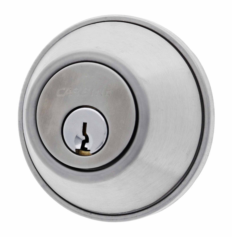 Carbine ALB series Double Cylinder Deadbolt, 60-70mm backset, C4 Keyed to Differ , Display Pack, Satin Stainless Steel