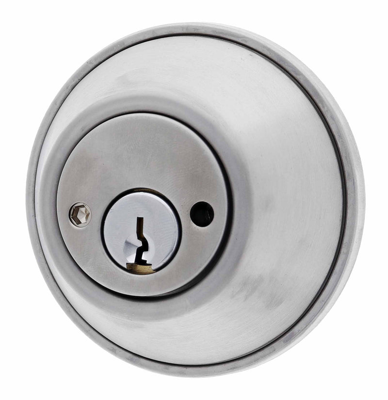 Carbine ALB series Double Cylinder Deadbolt, 60-70mm backset, C4 Keyed to Differ , Display Pack, Satin Stainless Steel