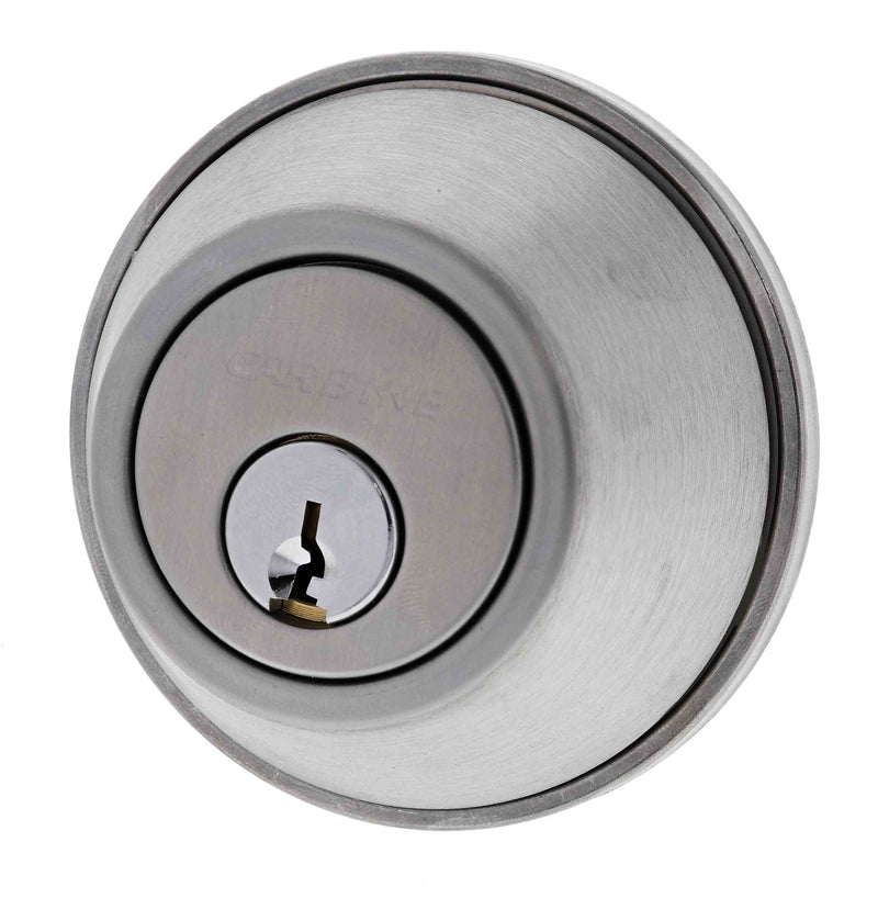 Carbine ALB series Double Cylinder Deadbolt, 60-70mm backset, C4 Keyed Alike RANDOM, Boxed, Satin Stainless Steel