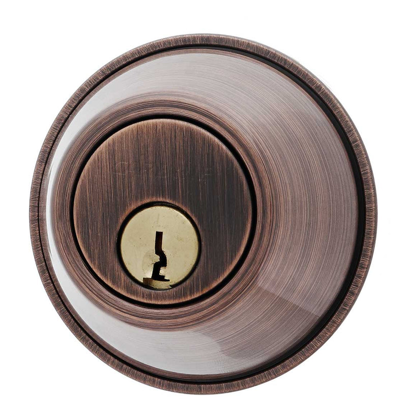 Carbine ALB series Single Cylinder and Turn Deadbolt, 60mm backset, C4 Keyed to Differ , Display Pack, Antique Bronze