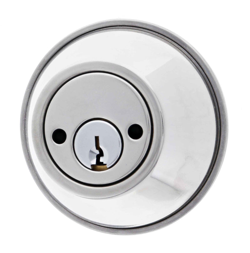 Carbine ALB series Double Cylinder Deadbolt, 60-70mm backset, C4 Keyed to Differ , Boxed, Chrome Plate