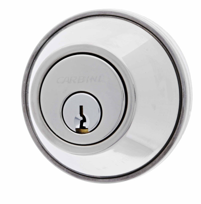 Carbine ALB series Double Cylinder Deadbolt, 60-70mm backset, C4 Keyed to Differ , Display Pack, Chrome Plate