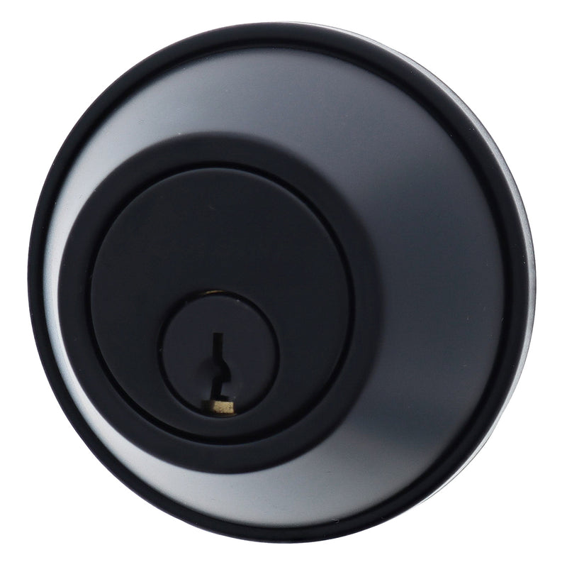 Carbine ALB series Single Cylinder and Turn Deadbolt, 60-70mm backset, C4 Keyed to Differ , Boxed, Matte Black