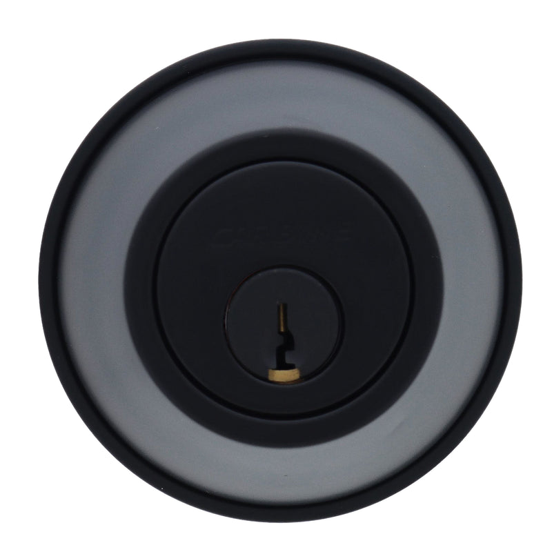 Carbine ALB series Double Cylinder Deadbolt, 60-70mm backset, C4 Keyed to Differ , Boxed, Matte Black