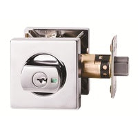 LOCKWOOD PARADIGM DOUBLE CYLINDER DEADBOLT SQUARE POLISHED CHROME 005B2CPDP