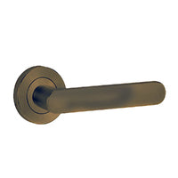 LOCKWOOD SYMPHONY 106 DOOR LEVER ON ROUND ROSE FULL SET - AVAILABLE IN VARIOUS FINISHES