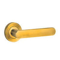 LOCKWOOD SYMPHONY 106 DOOR LEVER ON ROUND ROSE FULL SET - AVAILABLE IN VARIOUS FINISHES